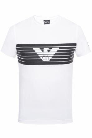 T-shirt z nadrukowanym logo, zdjęcie 1 T-shirt z nadrukowanym logo od EA7 Emporio Armani